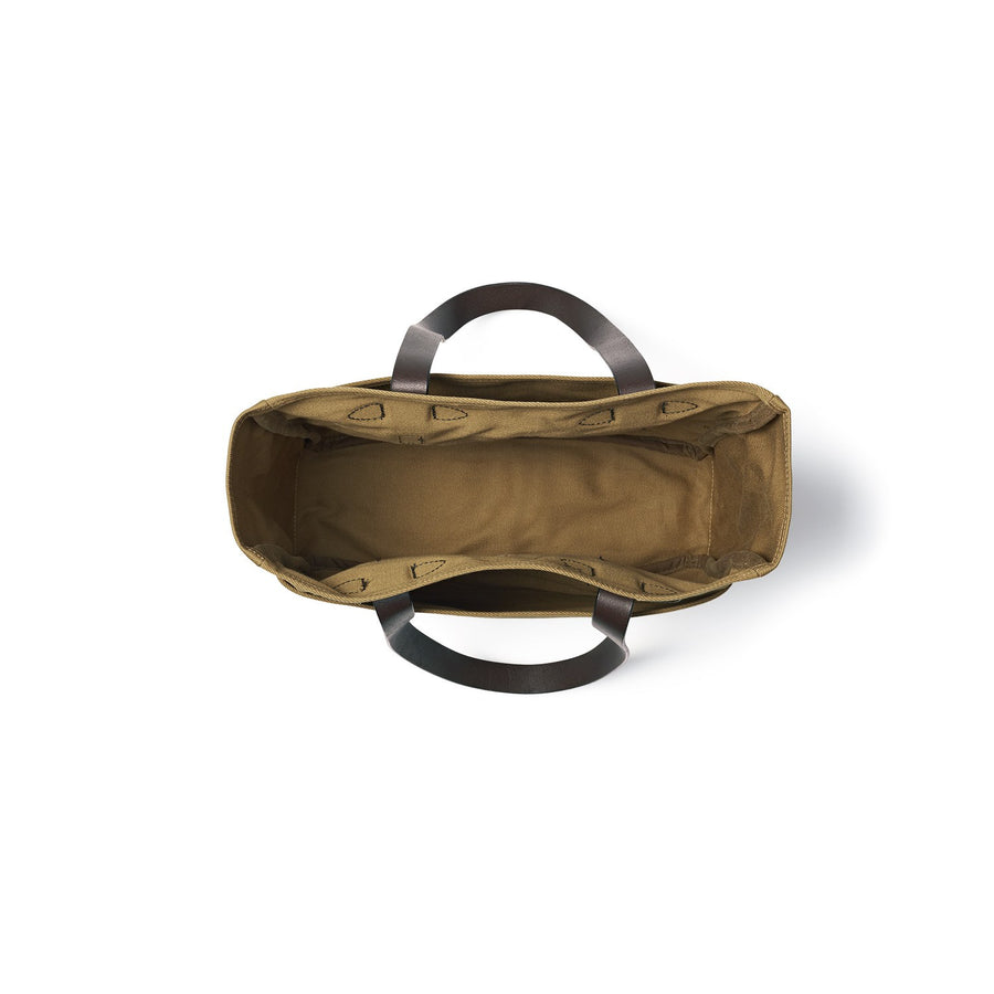 Top view of Filson Tote Bag Without Zipper in