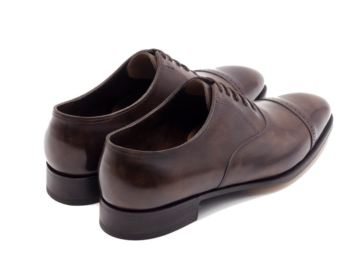 Philip II Dark Brown Museum Calf – Double Monk