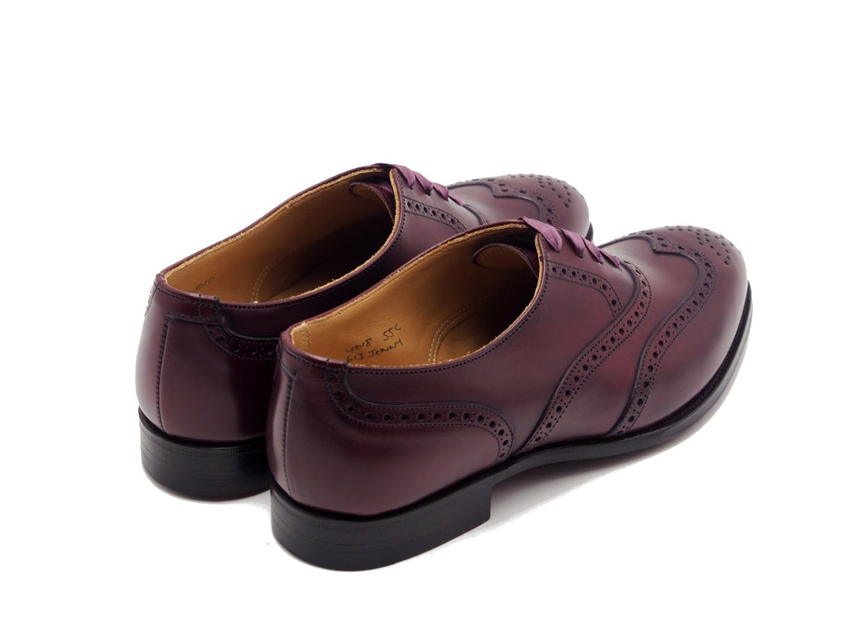 Ladies Jenny Burgundy Calf