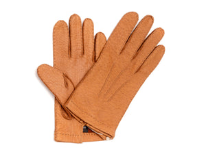 Unlined Pecary Gloves Cork
