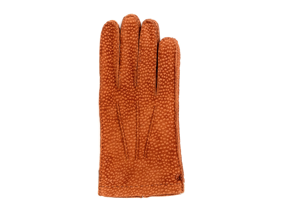 Unlined Carpincho Gloves Tobacco