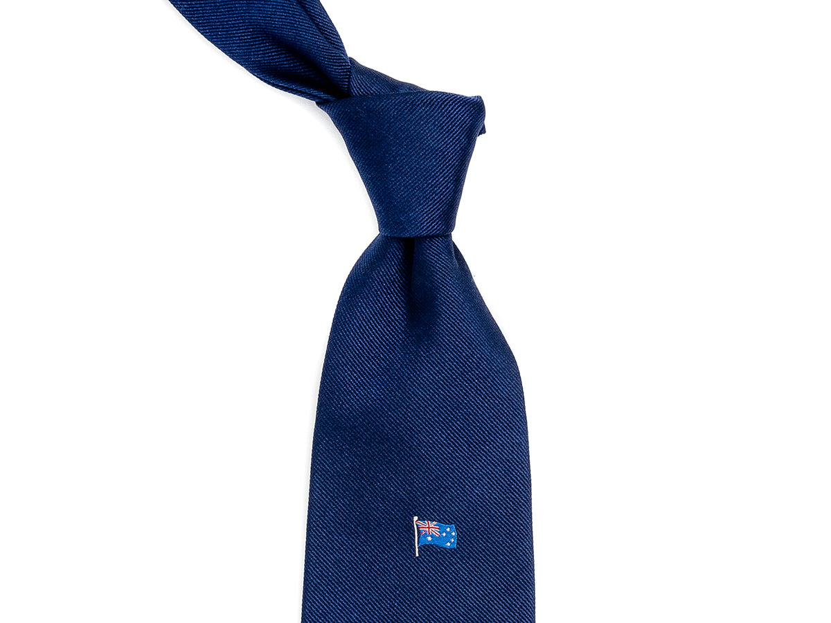 Silk Flag Tie Australia