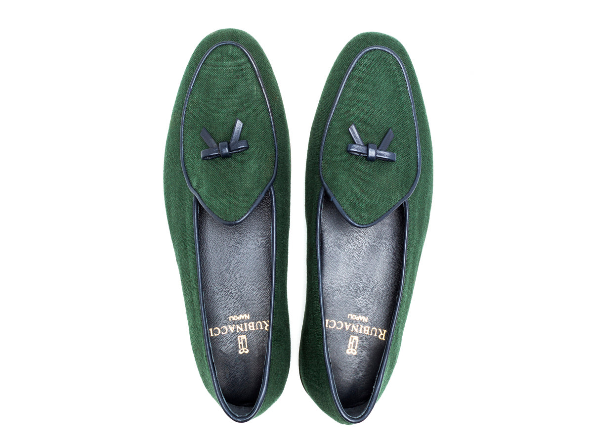 Marphy Loafer Limited Edition Green Linen