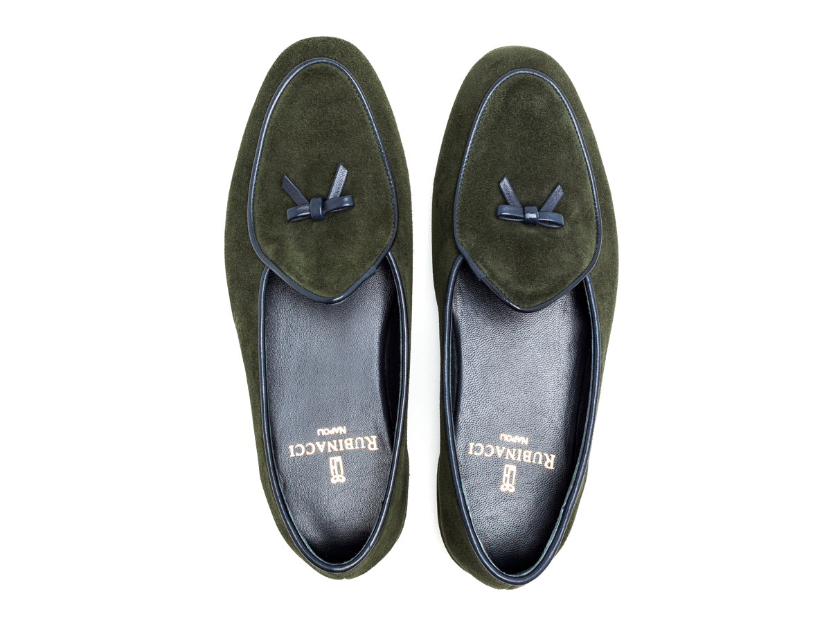 Marphy Loafer Green Velour