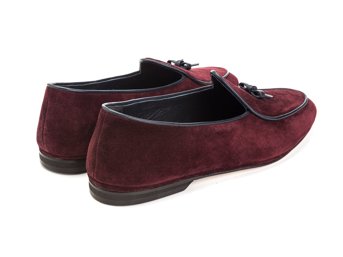 Marphy Loafer Red Velour